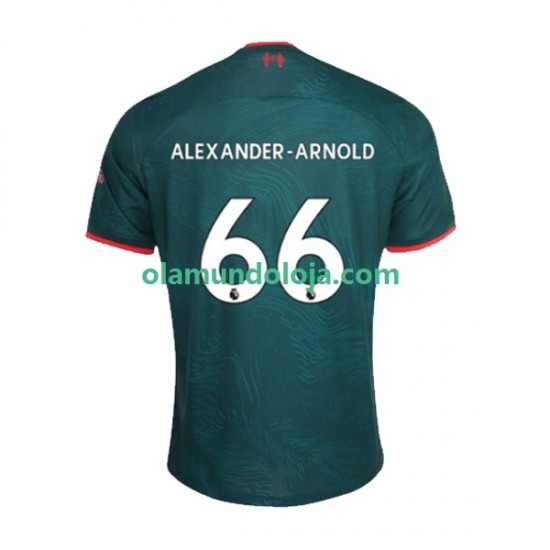 Camisola Liverpool Alexander-Arnold 66 Homem Equipamento Terceiro 2022-2023 Manga Curta